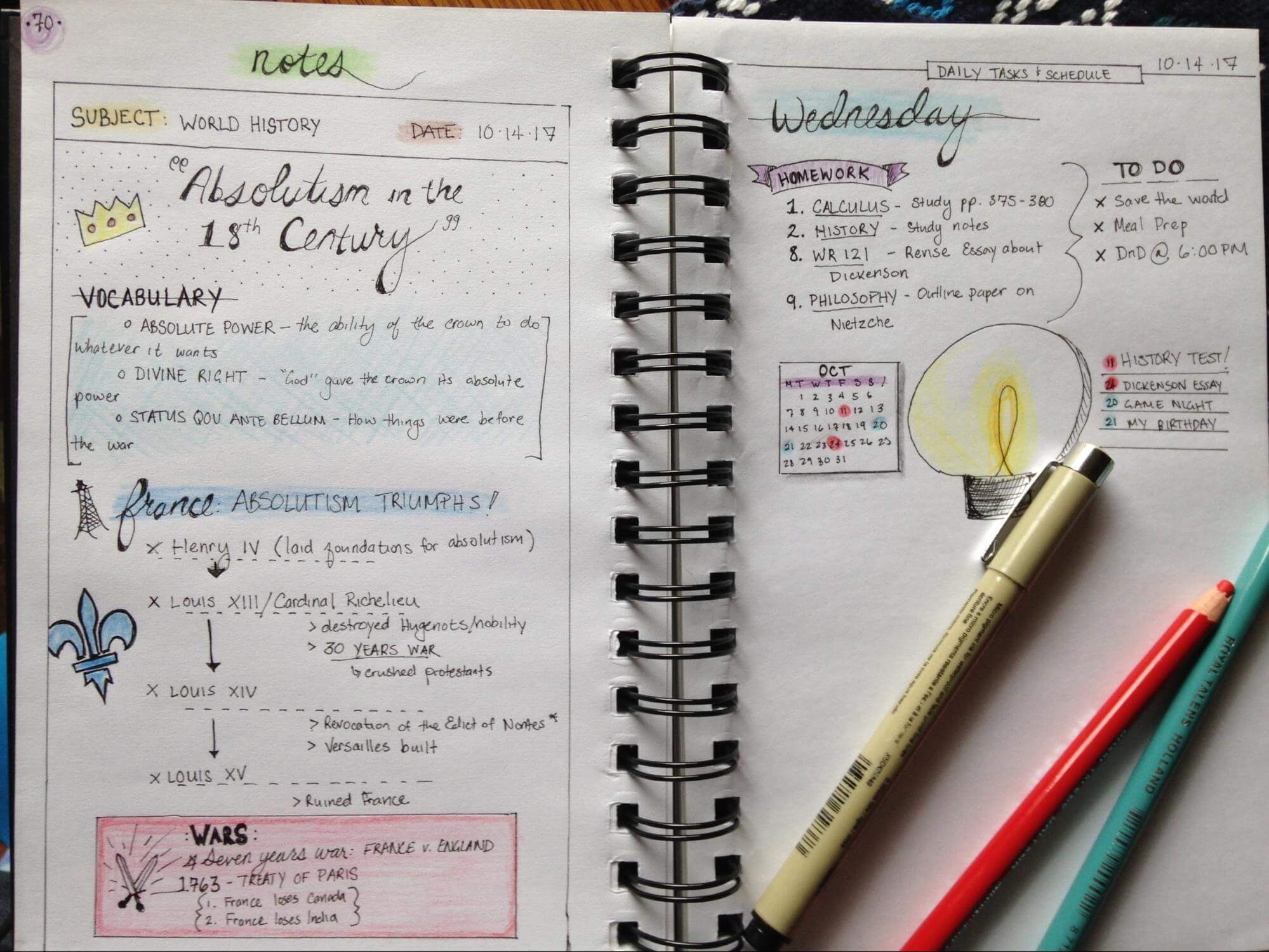 Aesthetic Notes On Onenote